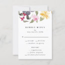 Suche nach dramatische hochzeit rsvp karten Bride