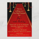 Recherche de tapis rouge anniversaire invitations Sucré