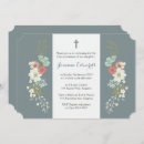 Recherche de première de filles petite communion invitations Florale