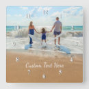 Recherche de vacances de plage horloges Personnalisée