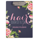 Suche nach haar klemmbrett Blau