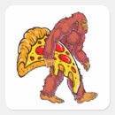 Recherche de grande pizza autocollants Amusant