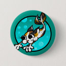 Suche nach niedlicher cartoon buttons Katze