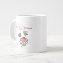 Recherche de papillon et fleur tasses Feuille