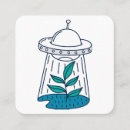 Recherche de science drôle cartes visite Alien