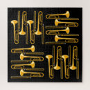 Recherche de trombones puzzles Tromboniste