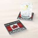 Recherche de canadien dessous de verres Feuille