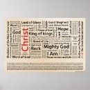 Suche nach jesus namen poster Christentum