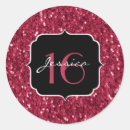 Recherche de magenta autocollants Brillant
