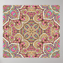 Recherche de motif arabe posters Décoratif