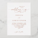 Recherche de foil invitations Blanc
