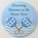 Suche nach blaue babyparty buttons Mama