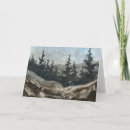 Recherche de rocheuse vœux cartes Aquarelle
