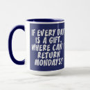 Recherche de lundi tasses Drôle