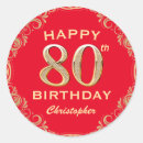 Suche nach glücklicher 80 geburtstag aufkleber Geburtstagsparty