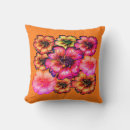 Recherche de de fleur rouge coussins Peinture