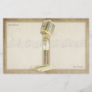 Recherche de microphone papeterie Musique