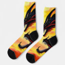 Suche nach drachen socken Rot