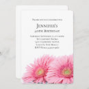 Recherche de gerbera rose invitations Marguerite