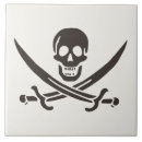Suche nach schädel und knochen fliesen Piratenflagge