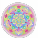 Recherche de arc en ciel abstrait autocollants Mandala