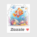 Suche nach clownfische aufkleber Wasser