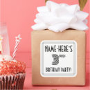Recherche de anniversaire 3 ans autocollants Fête d'anniversaire