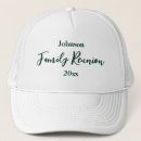 Recherche de vert et blanc casquettes Réunion familiale