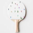 Recherche de neige raquettes ping pong Illustration