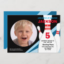 Recherche de photo bowling invitations Bleu