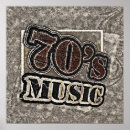Recherche de les années 70 musique posters Rétro