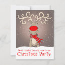 Recherche de nez rouge invitations Mignon