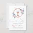 Recherche de petite communion invitations Floral