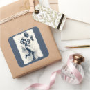 Recherche de portrait abstrait autocollants Vintage