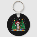 Recherche de noël de terrier porteclés Drôle