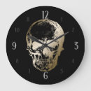 Suche nach skull wanduhren Black