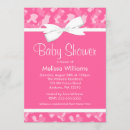Recherche de camouflage baby shower invitations Girly