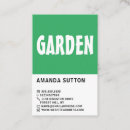 Suche nach gartenbau visitenkarten Gärtner