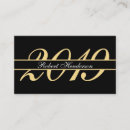 Recherche de nominative cartes visite Classe de 2019