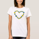 Recherche de coeur jaune tshirts Ukraine
