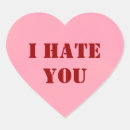 Suche nach liebe und hass aufkleber Herz