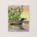 Recherche de loon puzzles Sauvagine