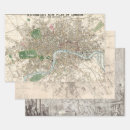 Suche nach london stadt geschenkpapier Vintag