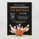 Recherche de bowling invitations Fête d'anniversaire sportive