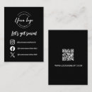 Suche nach konten visitenkarten Qr code