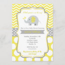 Recherche de chevron gris jaune invitations Garçon