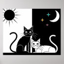 Suche nach schwarze sonne poster Katze
