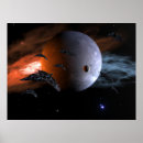 Suche nach alien planet poster Mond