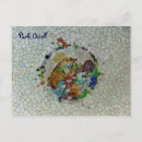 Suche nach park güell postkarten Mosaik