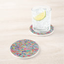 Recherche de acrylique dessous de verres Abstrait